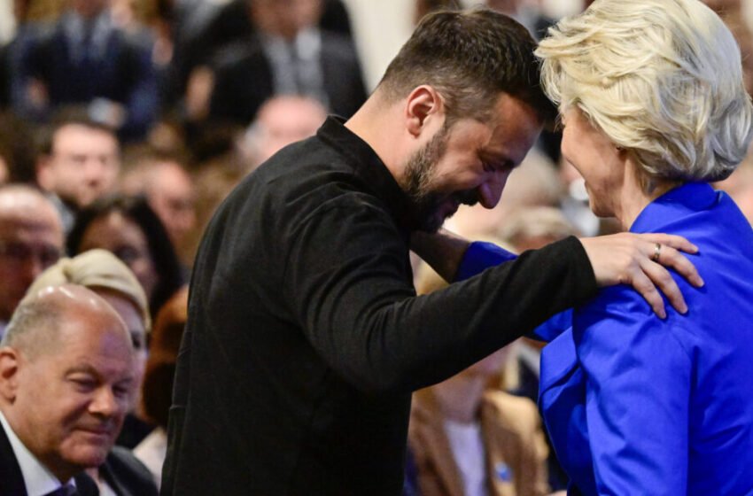 “Qëndro i fortë, trim dhe i patrembur”, Von der Leyen në mbështetje të Zelenskyt pas “dushit të ftohtë” nga Trump