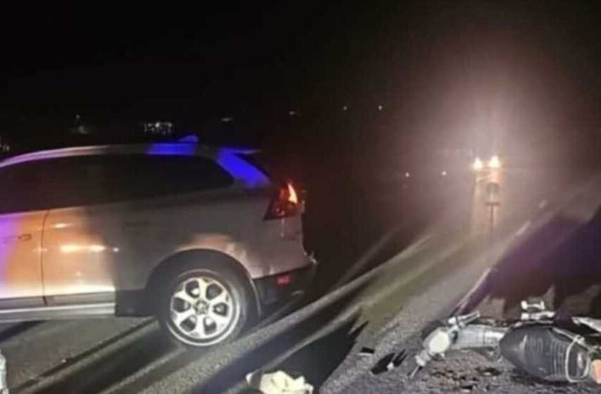 Aksident në Belsh, automjeti përplas motorin, një i plagosur