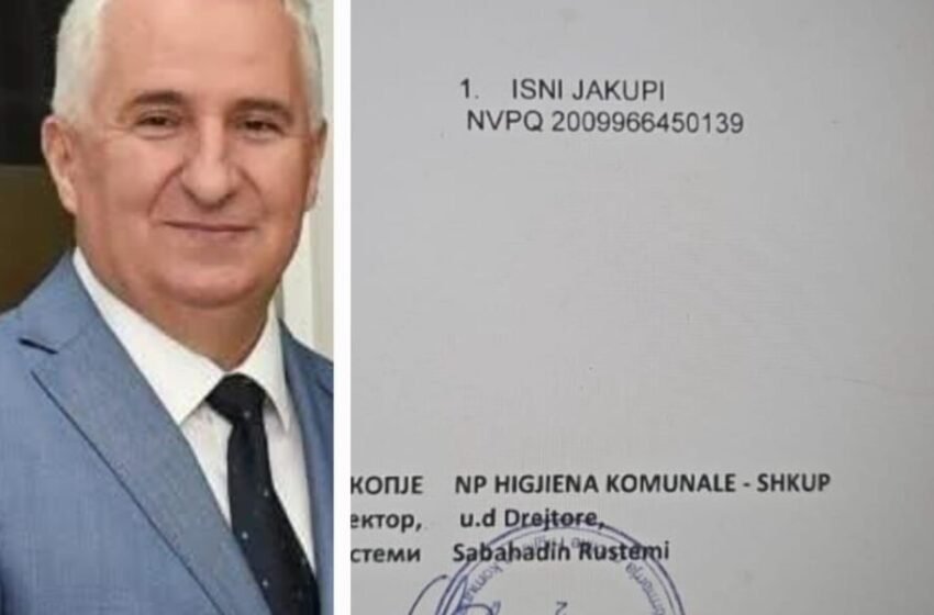  Kryetari i Degës së BDI-së në Saraj emërohet Këshilltar në Higjienën Komunale