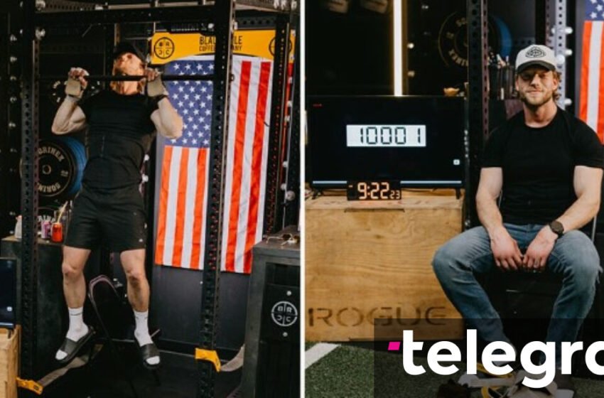 Amerikani bën 10001 ngritje në 24 orë për të rikthyer rekordin botëror