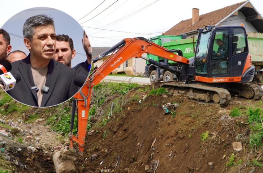 Mexhiti: Vijon ndërtimi i shtratit të lumit në Orizarë të Likovës, investim prej 15 milionë denarësh