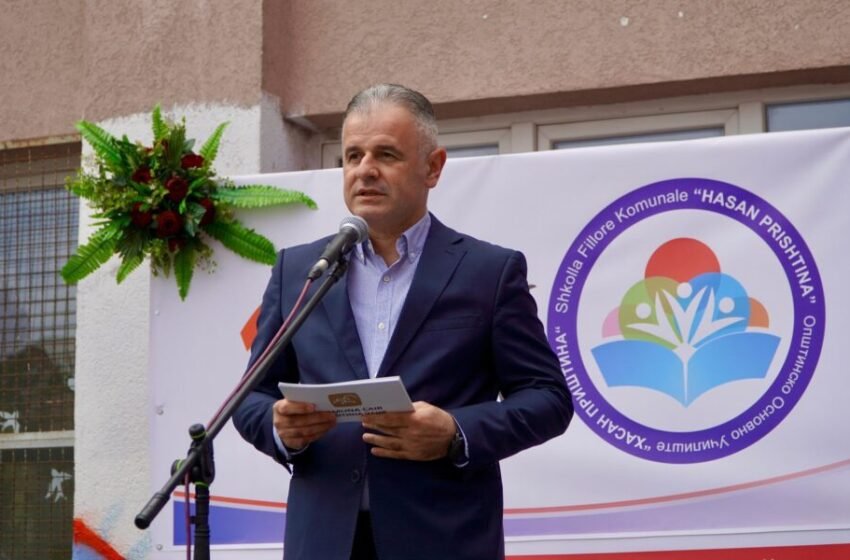 Ganiu: Patronati i SHFK “Hasan Prishtina” – Shembull i përkushtimit arsimor dhe respektit për figurat kombëtare