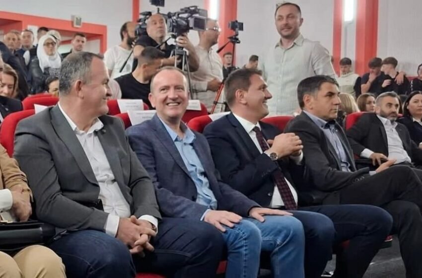 Taravari promovon kandidaturën e Isen Shabanit në Vrapçisht