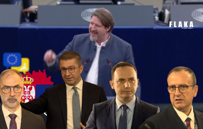 “Bota Serbe” nën akuzë në draft-rezolutën e BE-së – ‘Flaket’ skena politike në Shkup!