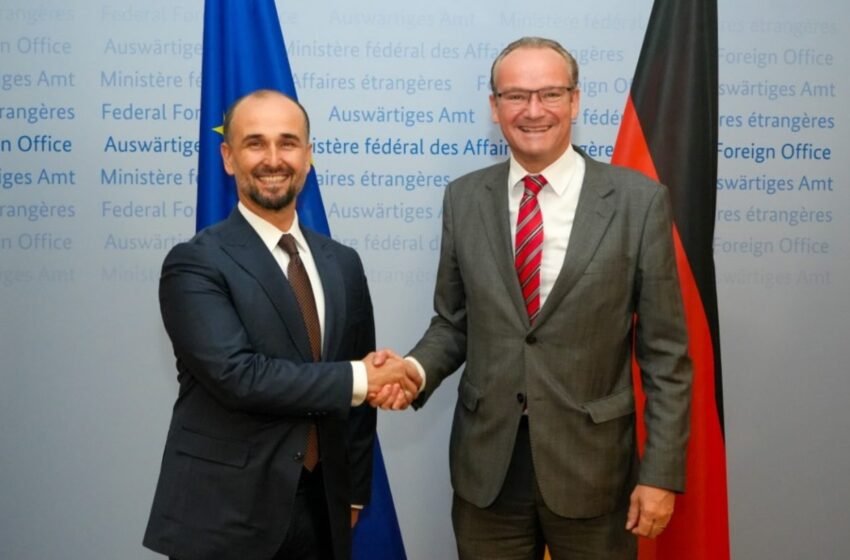  Murtezani takon ministrin gjerman për Evropë: Mbështetje e fuqishme për rrugën tonë drejt BE-së