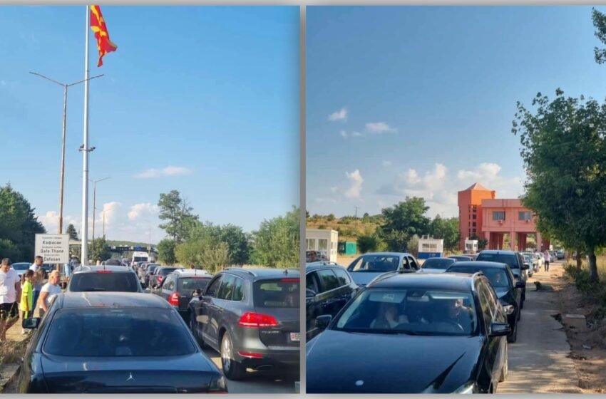  Ka ra sistemi edhe në Qafë Thanë, pritje dhe kolona të gjata