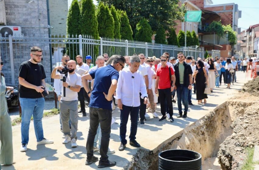 Mexhiti: Rreth 1 milion euro investim për Sahat Kullën, rrjet i ri i ujësjellësit dhe kanalizimit