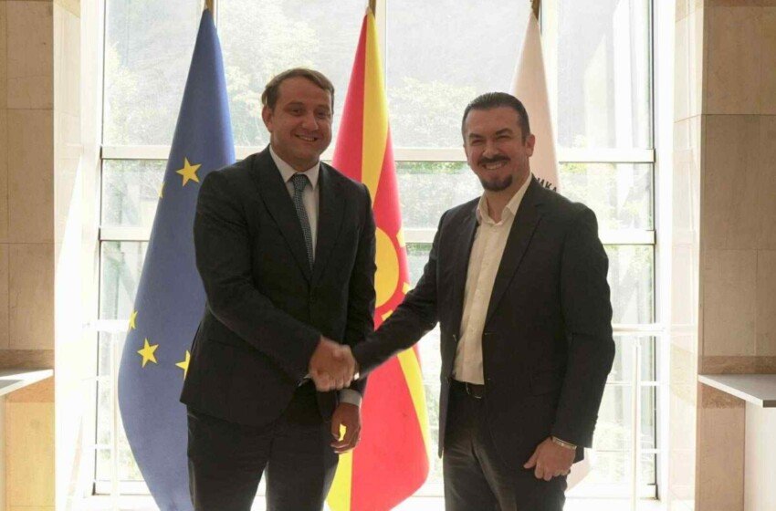 Takim ndërinstitucional mes Ambasadorit të Kosovës në Maqedoninë e Veriut dhe Zëvendësdrejtorit të Doganës së Maqedonisë së Veriut