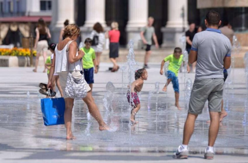 Mot tepër i nxehtë në RMV me temperatura mbi 40 gradë deri të martën, me shira të rrëmbyeshëm të dielën