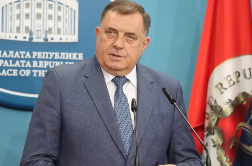  Dodik i kërkon gjykatës në Bosnje t’ia zëvendësojë me gjobë dënimin me burgim
