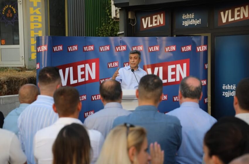 VLEN hap shtabin zgjedhor në Butel, Mexhiti: Ne do të fuqizojmë komunat shqiptare