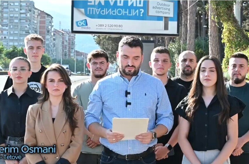  Kasami u hoqi billbordet, BDI-Tetovë:Tetovarët nuk i kanë heshtur as pushtuesi, as komunizmi e as kjo strukturë kriminale