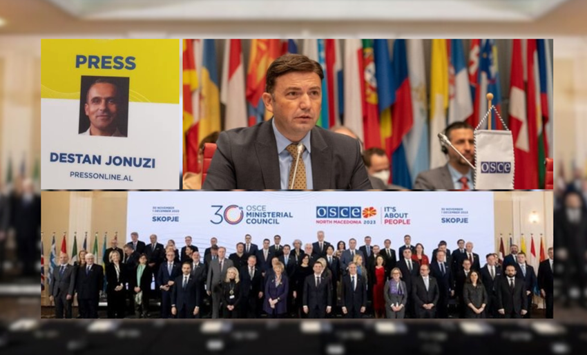 Jonuzi: Samiti i OSBE-së në Shkup – sukses i pathyeshëm diplomatik