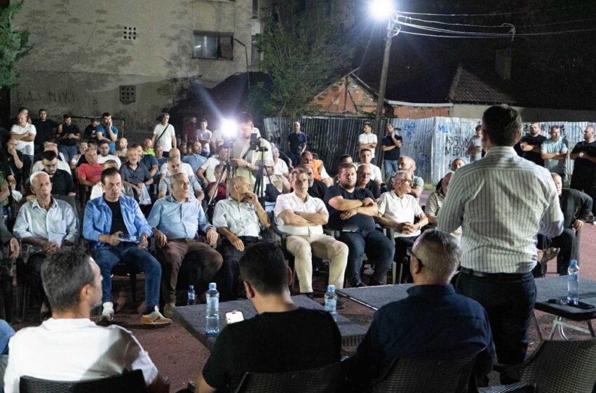 Osmani: Mbi rrugën “Cvetan Dimov” do të ketë shesh, Çarshia e Vjetër do të rikonstruktohet