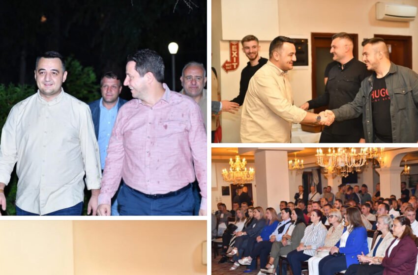 Takimi i përbashkët i shtabeve zgjedhore të Besëlidhja AKI në Gostivar