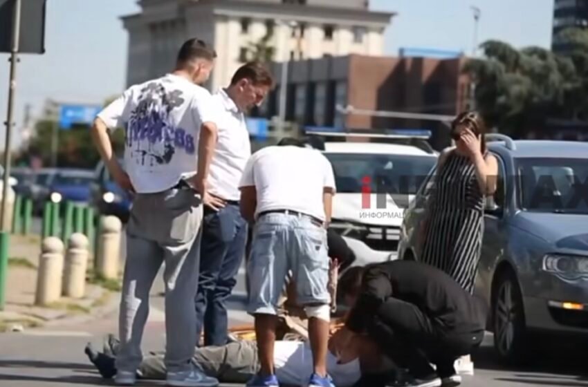 Gjesti human i një doktori: Bujar Osmani ndihmon një të aksidentuar në Shkup
