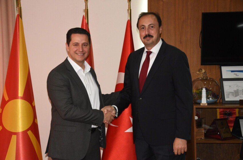  Valbon Limani priti ambasadorin turk Ulusoy, bashkëpunime të reja për Gostivarin