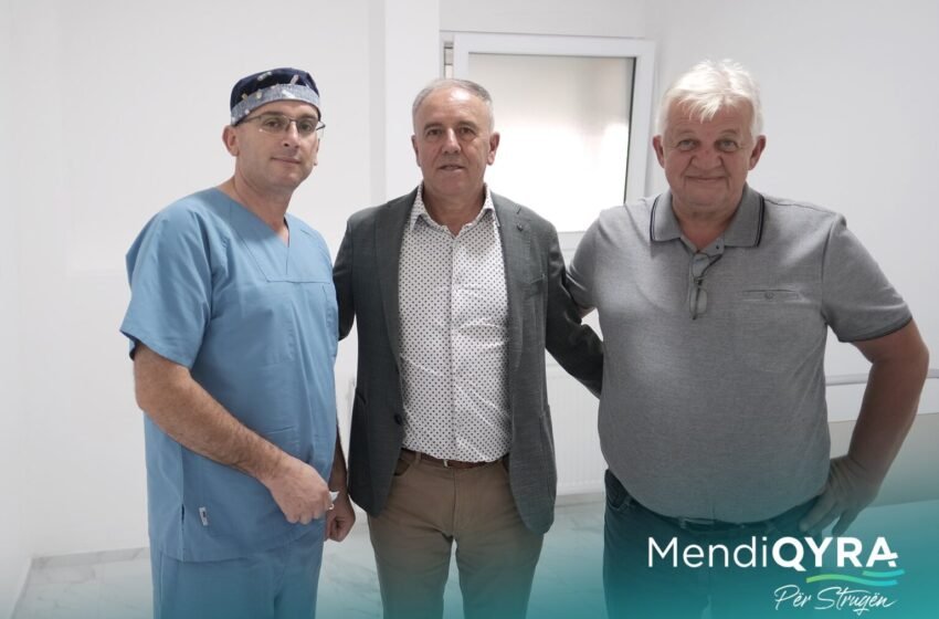  “Trim & Lum” kontribuon në repartin e kirurgjisë së Spitalit të Strugës, Qyra: Strugës i duhet një spital i ri