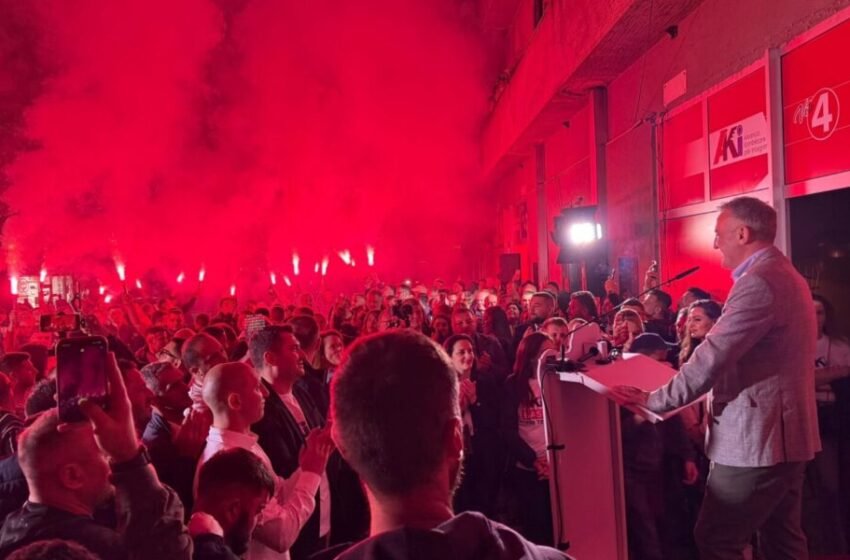 Hapet shtabi rinor i koalicionit AKI në Tetovë