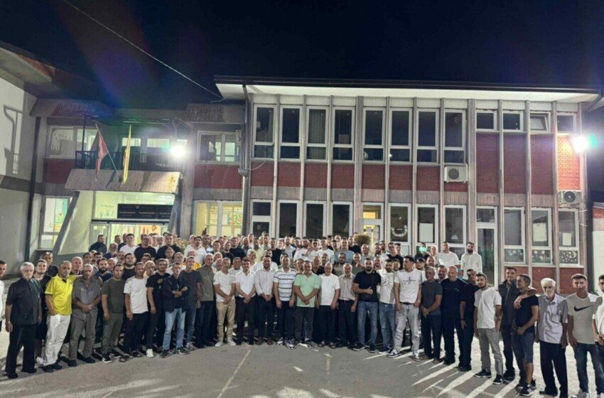 Blerant Ramadani takon banorët e Kondovës: “Ju jeni forca ime, vizioni ynë do të bëhet realitet”