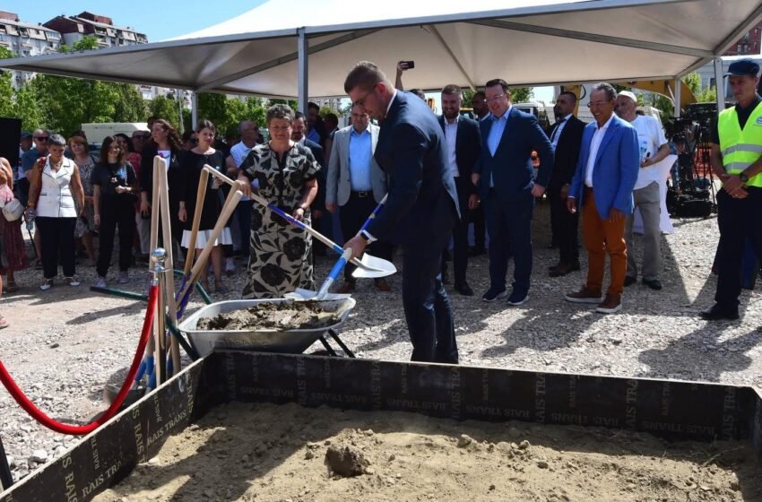 Mickoski: Maqedonia është destinacion i vërtetë për investitorët – nis ndërtimi i marketit të ri të “Lidl”-it në Shkup