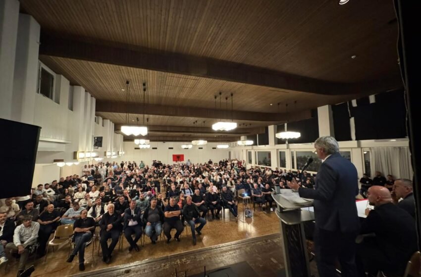  Sela: Diaspora strugane në Zvicër mbështet Arsim Dalipin dhe Aleancën Kombëtare për Integrim