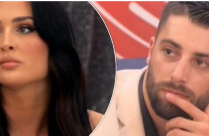  Erjola Doçi dhe Meriton Mjekiqi kapen mat duke u puthur në buzë (foto)