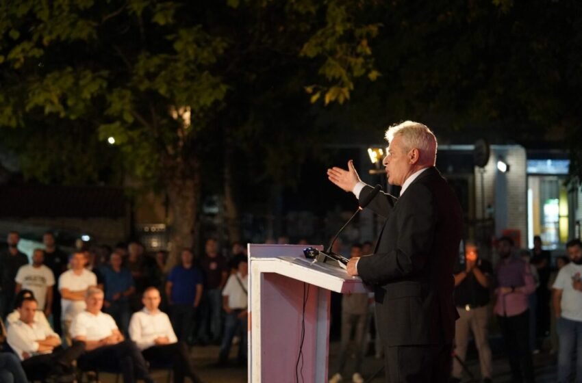  Ali Ahmeti në Dibër: Ne vendosim vetë për përfaqësuesit tanë