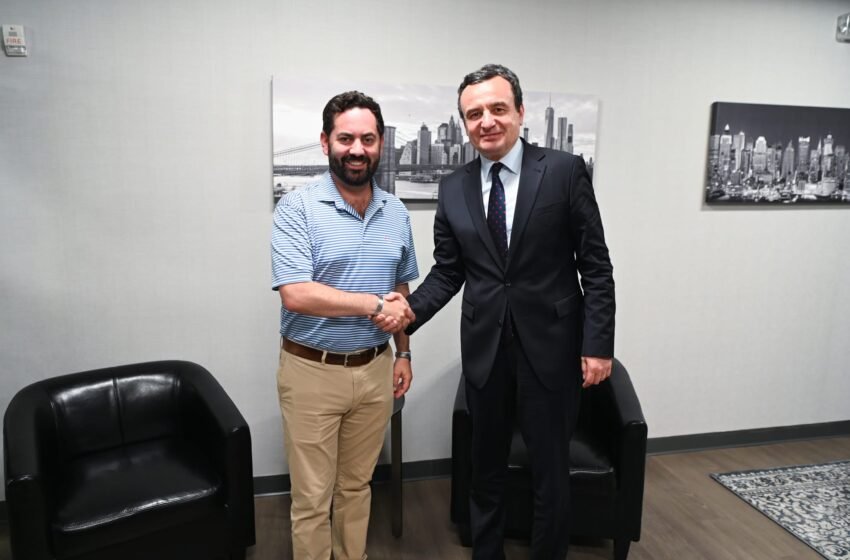  Kryeministri Kurti takoi kongresistin amerikan Mike Lawler