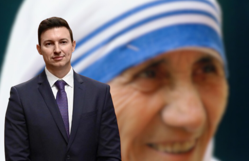 Ambasadori i Shqipërisë në Shkup në Ditën e Shenjtërimit të Shën Terezës: “Përulemi përpara fuqisë së dashurisë”