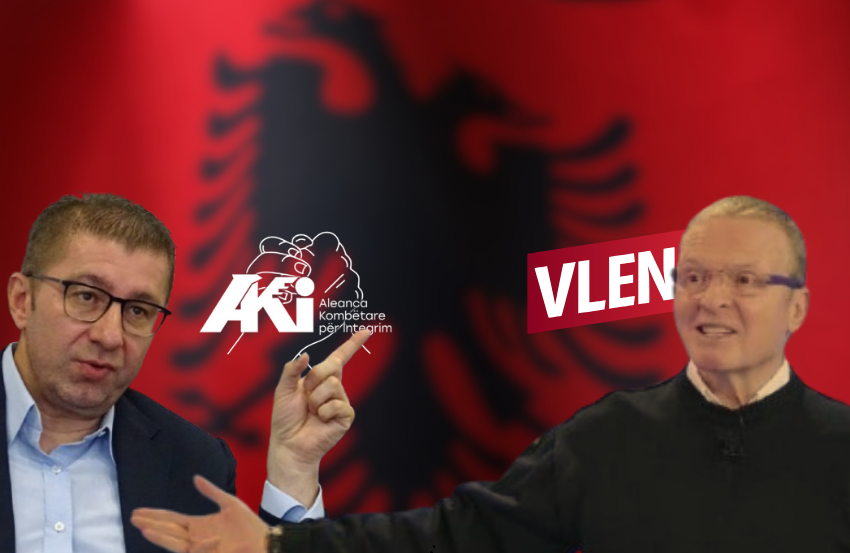 Mickoski, Llatasi dhe shqiptarët