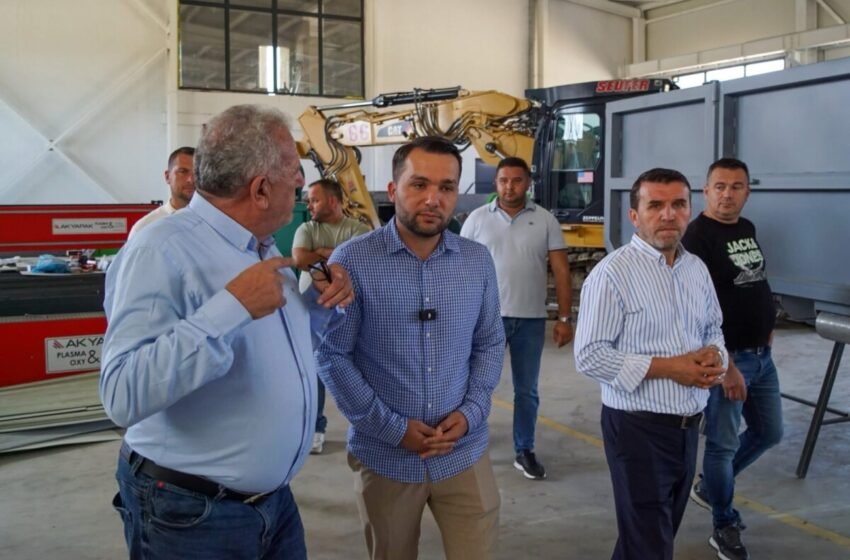  Blerant Ramadani viziton Eco Tehnix në Saraj — mbështetje e fortë për investimet ekologjike dhe inovative