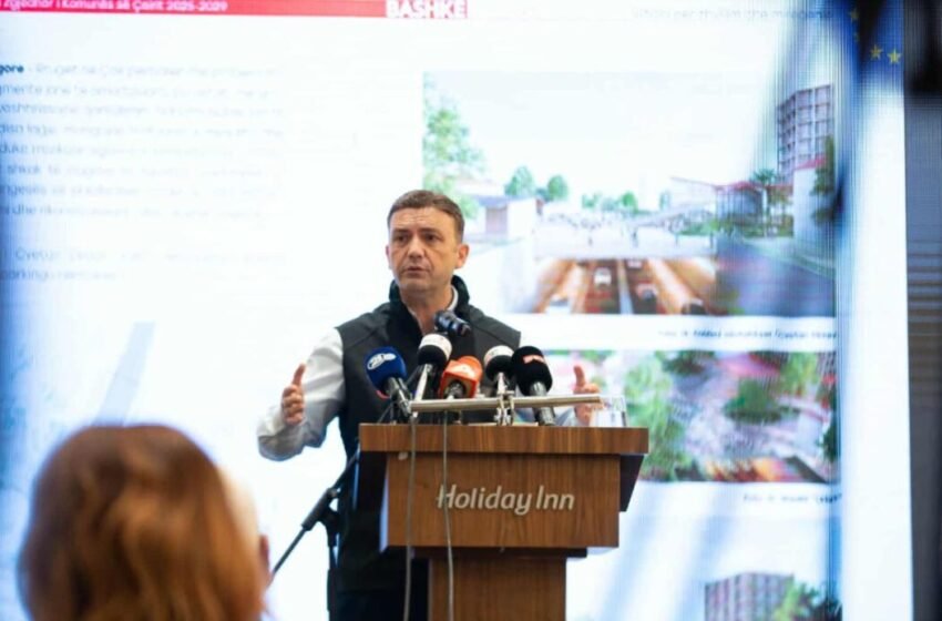  Osmani prezantoi Programin zgjedhor: 2500 vende parkimi, ndërmarrje e re komunale dhe luftë kundër korrupsionit