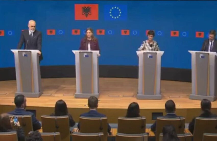  Shqipëria hap zyrtarisht katër kapituj të rinj negociatash për anëtarësim në BE