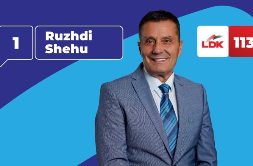  Ruzhdi Shehu: Punë të ndershme dhe infrastrukturë për qytetarët e Junikut