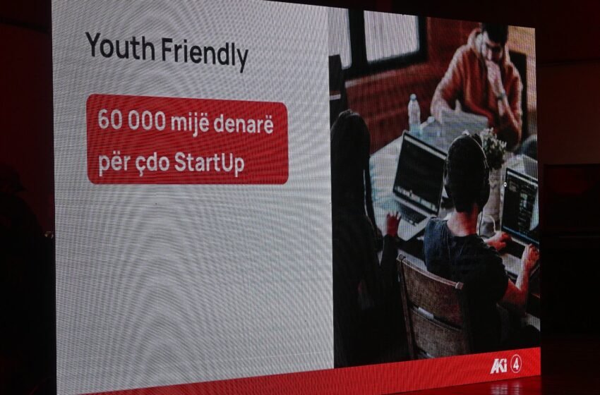 Rinia me mbështetje të veçantë: 60 mijë denarë për startup-e, premton Valbon Limani