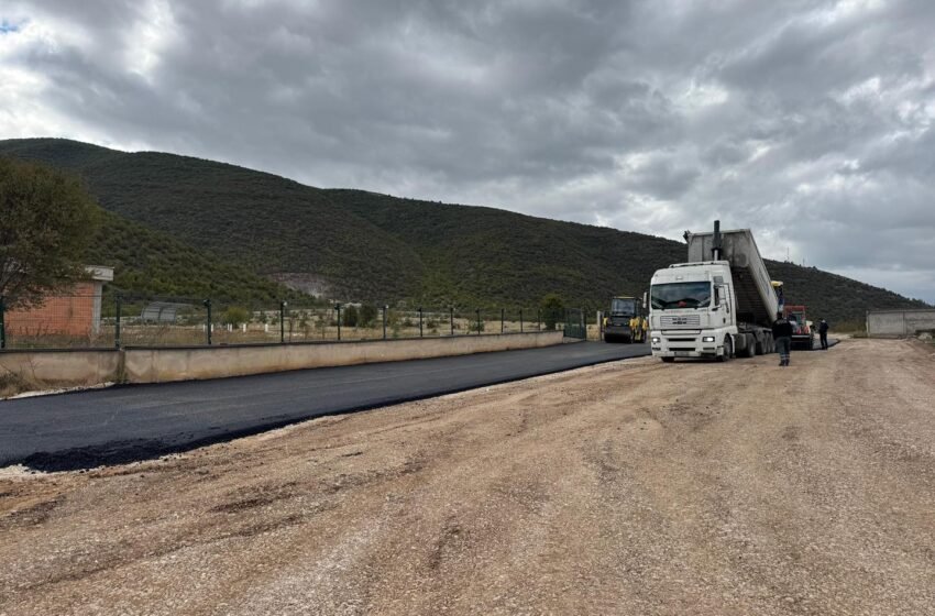  Filloi asfaltimi i rrugës drejt varrezave të reja në Çegran, 1.250 metra investim i ri komunal