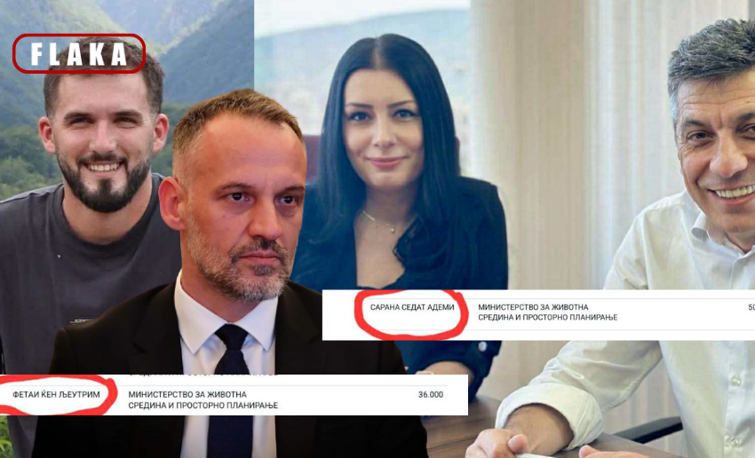  36 mijë denarë për kushëririn e Arben Fetait, 50 mijë për anëtaren e kabinetit të Izet Mexhitit