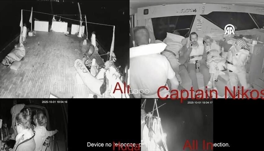  Marina izraelite ndalon Flotiljen Globale “Sumud” ndërsa po i afrohej Gazës për të thyer rrethimin