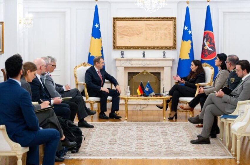  Osmani: Gjermania aleat kryesor i Kosovës për NATO dhe BE