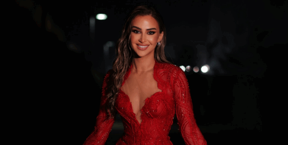  Kiara Tito “bomba” e kësaj mbrëmjeje me fustan të kuq