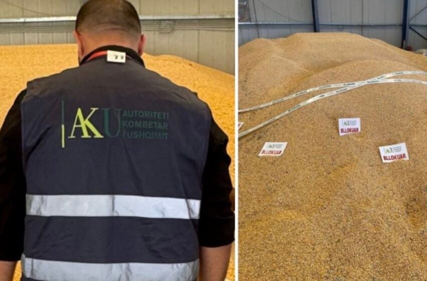  Shqipëria bllokon kamionin me 25 ton misër, që vinte nga Serbia