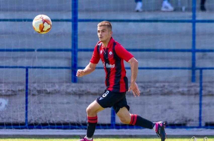  Albion Jashari, golashënuesi më i mirë i Super Ligës së të Rinjve në Maqedoni, po shkëlqen me fanellën e Shkëndijës /TABELA
