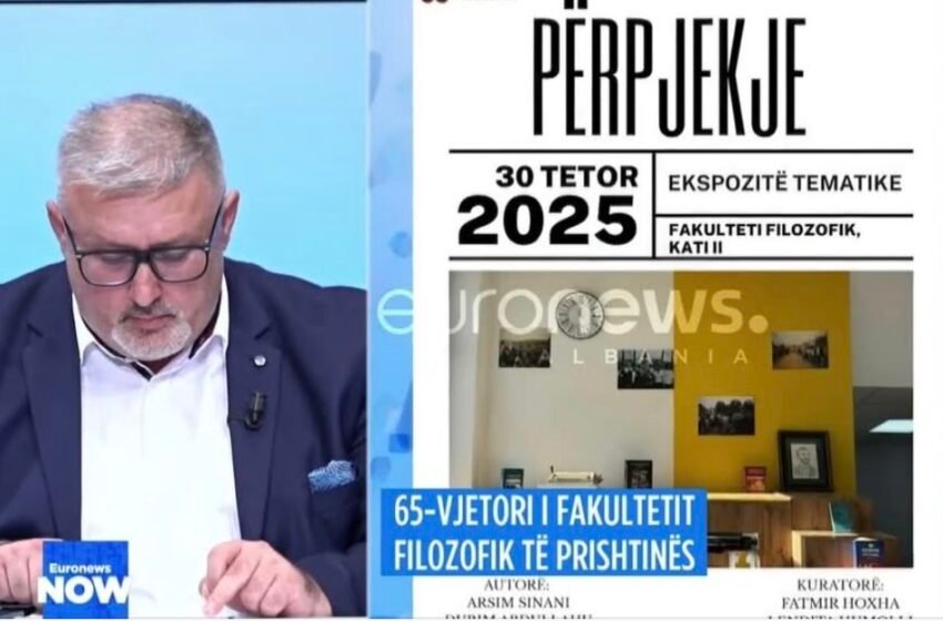  VIDEO/ Profesor Arsim Sinani zbulon dokument autentik të Ukshin Hotit: Teza e bashkimit Shqipëri–Kosovë, shkruar në qershor 1983