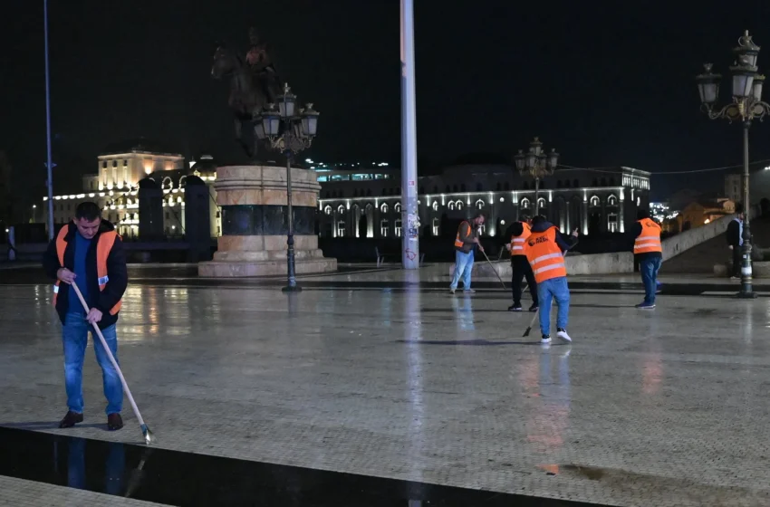  Droni që e filmoi pastrimin gjeneral të Orce Gjorgjievskit ka fluturuar jashtë rregullave