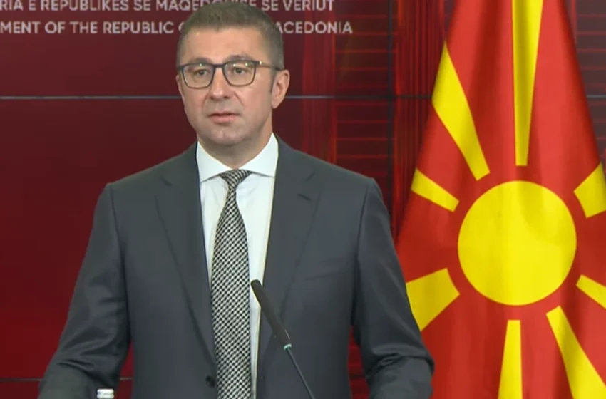  Mickoski: Kërkojmë garanci nga KE se nuk do të ketë probleme dypalëshe në integrimet tona evropiane