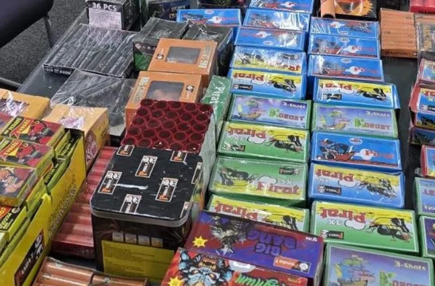  MPB: Sekuestrohen mbi shtatë mijë mjete piroteknike në Shkup