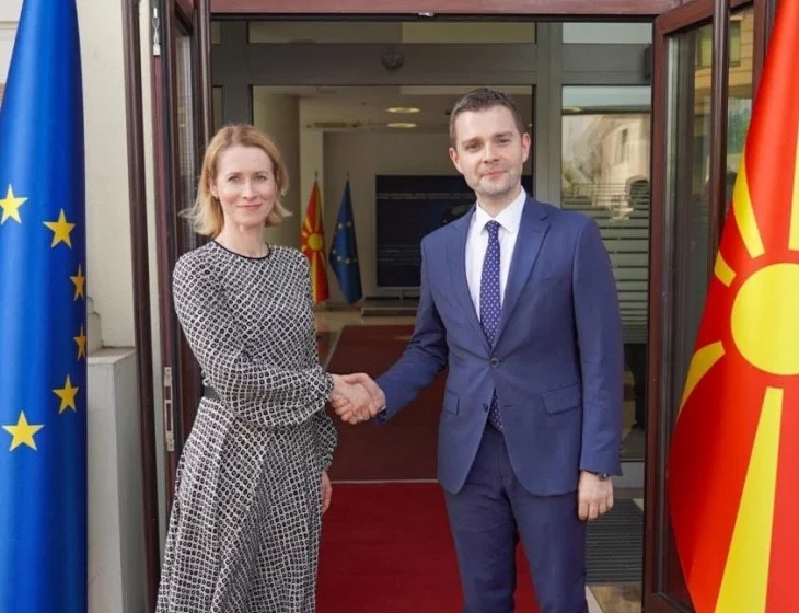  Vizitë pune në Bruksel: Mucunski dhe Murtezani takojnë Kallas dhe Rute