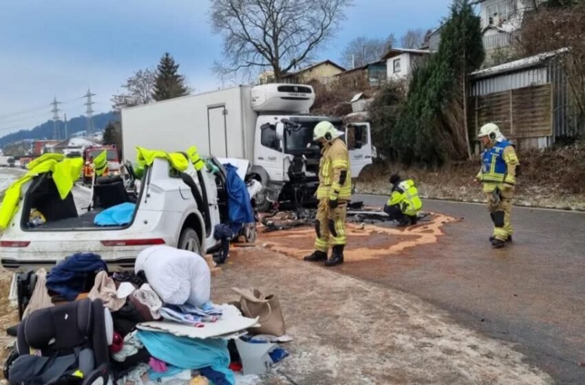  Aksidentohet rëndë familja pesë anëtarësh, po ktheheshin në Gjermani