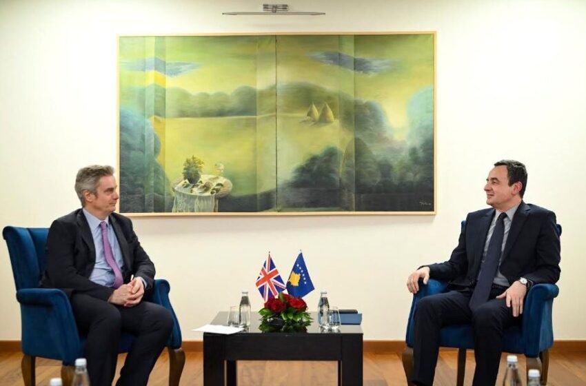  Kurti në takim me Hargreaves, pajtohen për krijimin e shpejt të institucioneve të reja